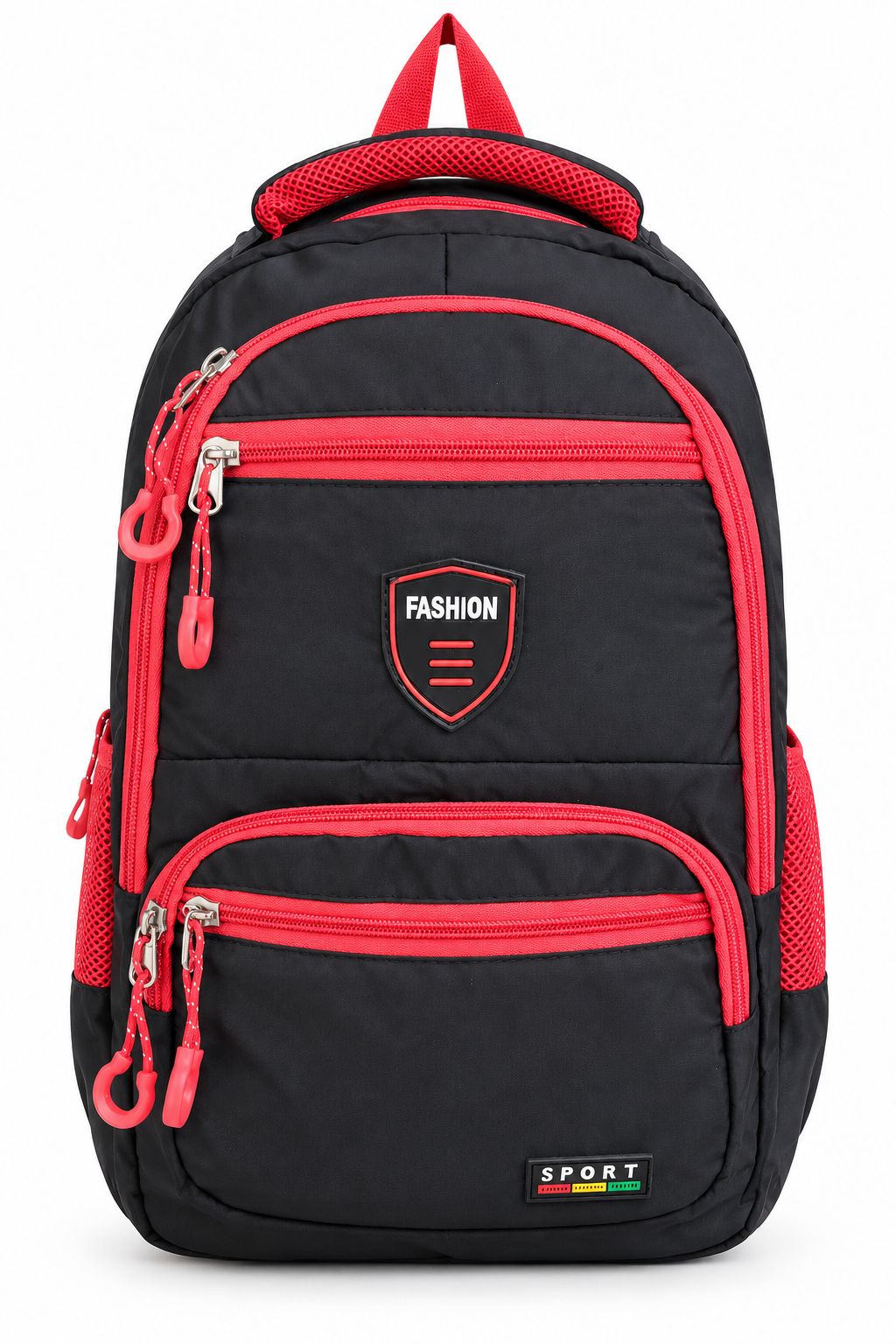 🎒🔥 **ترند و جسورانه؛ کوله‌پشتی فشن قرمز و مشکی!** 🔥🎒🌈 **تغییر استایل با رنگ‌های پرانرژی!**  اگر دنبال یه کوله‌پشتی می‌گردی که هم کاربردی باشه و هم توی هر جمعی به چشم بیاد، این ترکیب **قرمز و مشکی** دقیقاً همون چیزیه که لازم داری! 😍---✨ **چرا این کوله‌پشتی؟**  ❤️ **طراحی فشن و مدرن** که با استایل‌های اسپرت و دانشجویی عالی میشه  🖤 **ترکیب رنگی قرمز و مشکی** که حس قدرت و جذابیت میده  🎒 **فضای مناسب و کاربردی** برای تمام وسایل روزانه‌ات  ---🔑 **کلمات کلیدی:**  #کوله_پشتی #کوله_پشتی_فشن #کوله_پشتی_دخترانه #استایل_دانشجویی #اکسسوری #ترند_روز #حاتم_شاپ  🛒 **موجودی محدود!**  📦 ارسال به سراسر کشور | **حاتم‌شاپ**